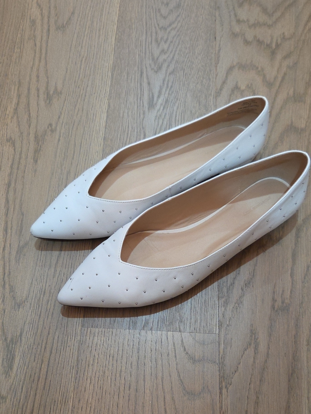 Something Navy Snbea Studded Flats